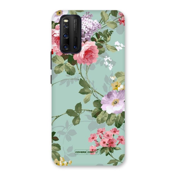 Desinger Floral Back Case for Vivo iQOO 3