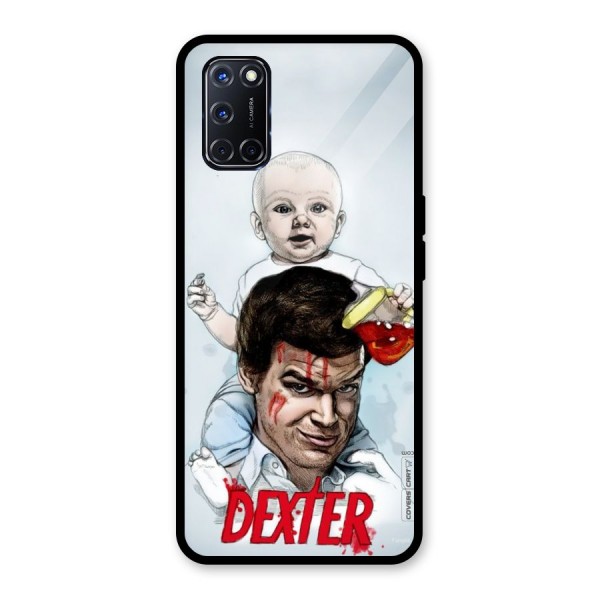 Dexter Artwork Glass Back Case for Oppo A52