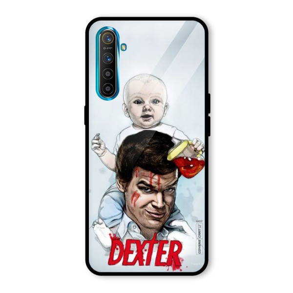 Dexter Artwork Glass Back Case for Realme XT