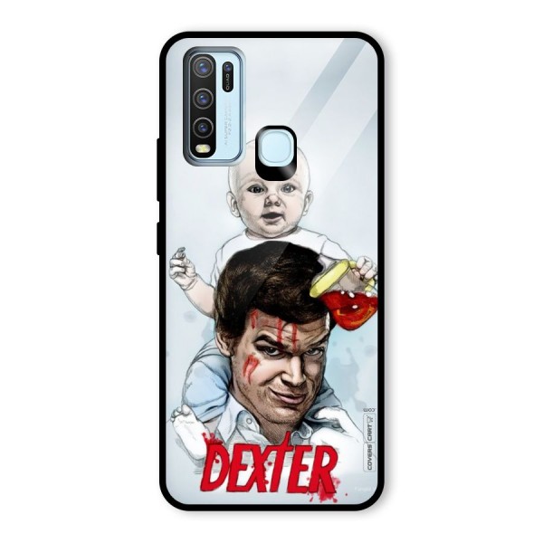 Dexter Artwork Glass Back Case for Vivo Y50