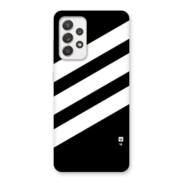 Diagonal Classic Stripes Back Case for Galaxy A52