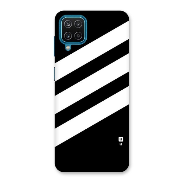 Diagonal Classic Stripes Back Case for Galaxy F12