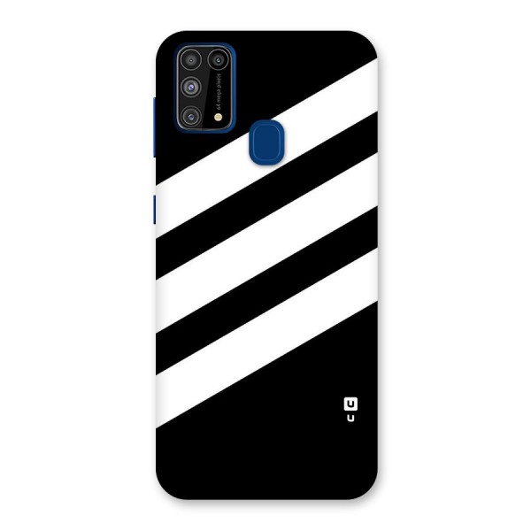 Diagonal Classic Stripes Back Case for Galaxy F41