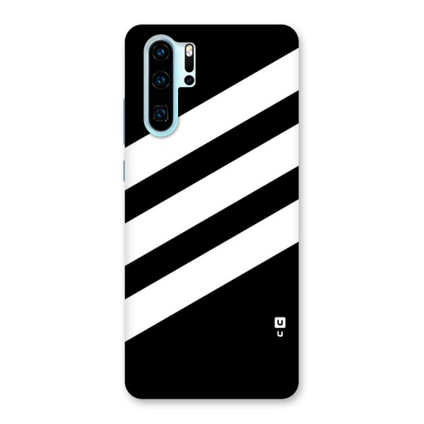 Diagonal Classic Stripes Back Case for Huawei P30 Pro