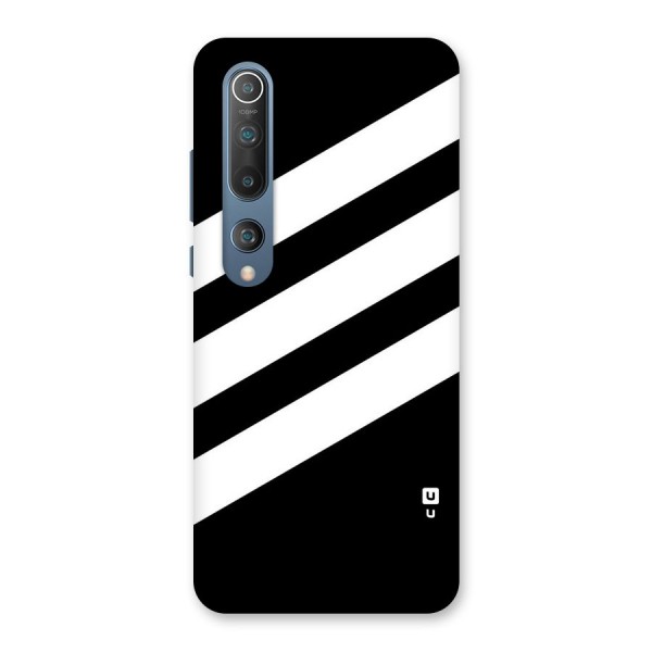 Diagonal Classic Stripes Back Case for Mi 10