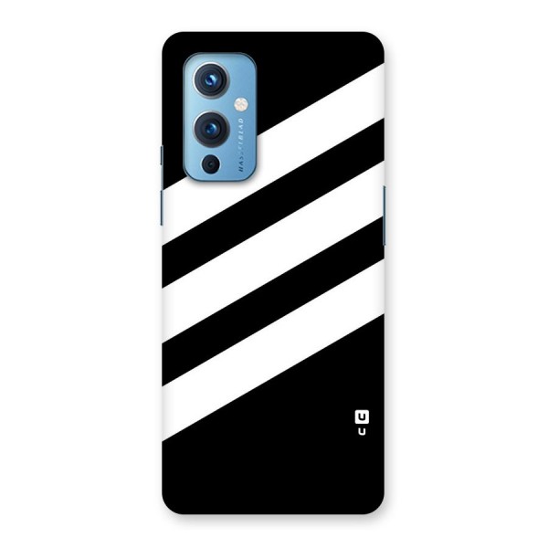 Diagonal Classic Stripes Back Case for OnePlus 9