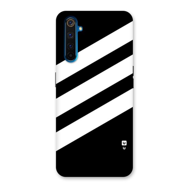 Diagonal Classic Stripes Back Case for Realme 6 Pro