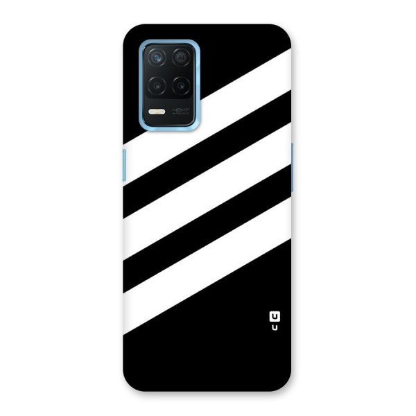 Diagonal Classic Stripes Back Case for Realme 8 5G