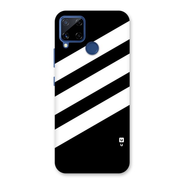 Diagonal Classic Stripes Back Case for Realme C12