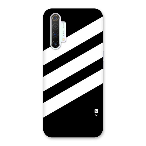 Diagonal Classic Stripes Back Case for Realme X3