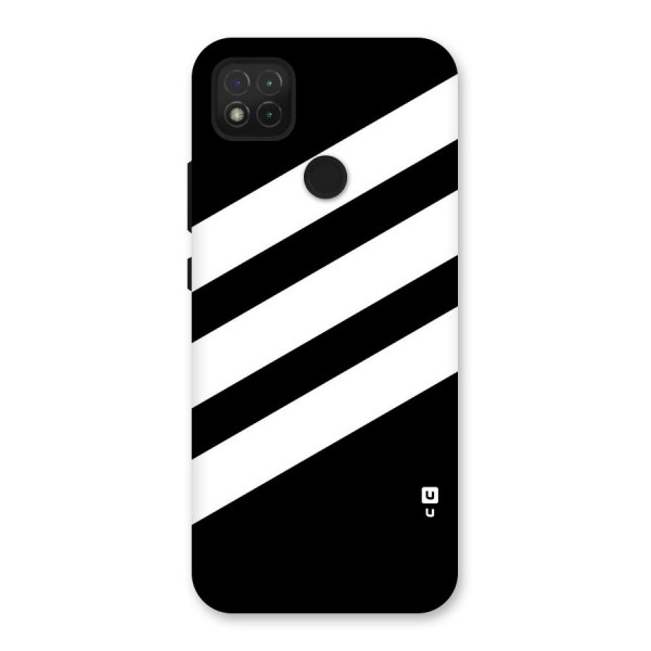 Diagonal Classic Stripes Back Case for Redmi 9C