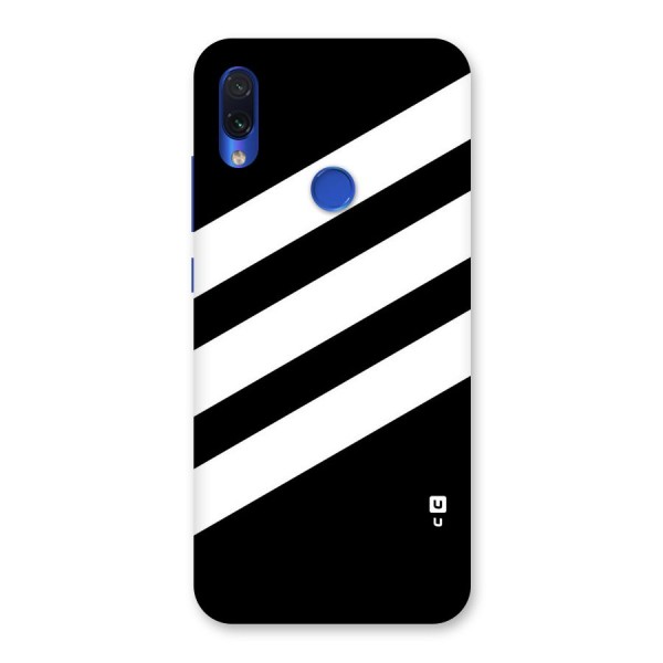 Diagonal Classic Stripes Back Case for Redmi Note 7