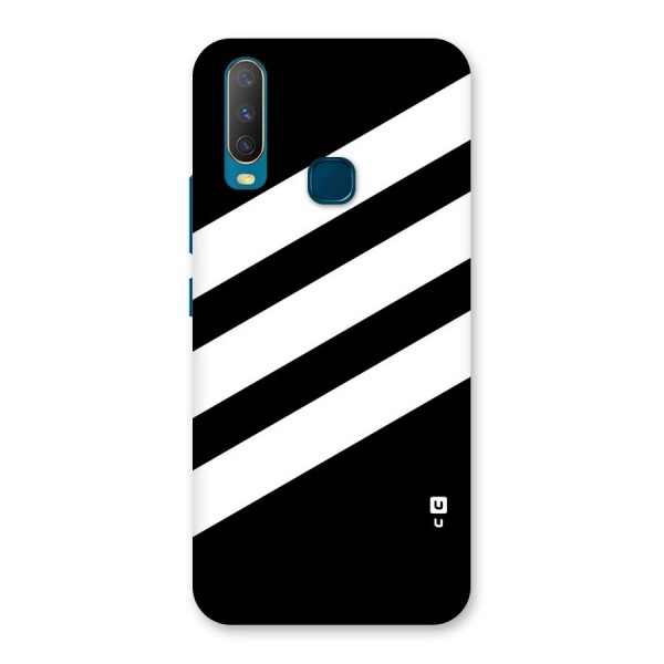 Diagonal Classic Stripes Back Case for Vivo U10