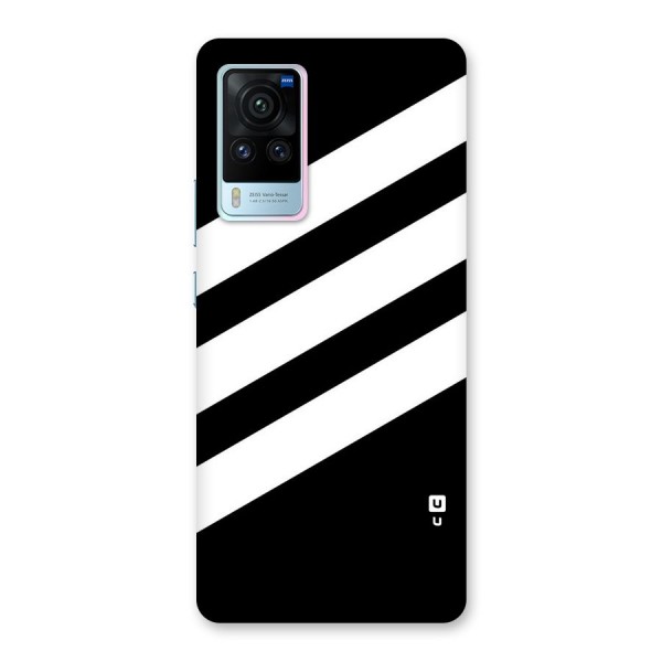 Diagonal Classic Stripes Back Case for Vivo X60 Pro