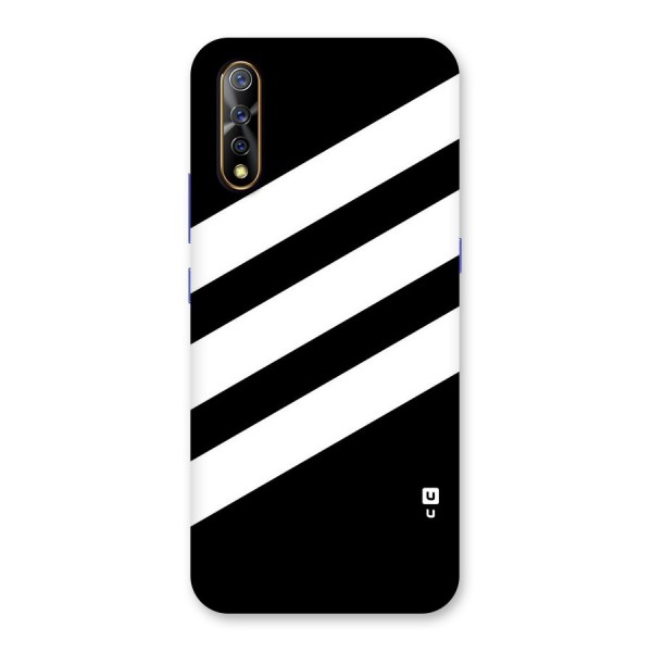 Diagonal Classic Stripes Back Case for Vivo Z1x