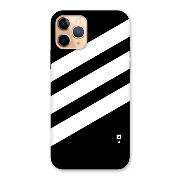 Diagonal Classic Stripes Back Case for iPhone 11 Pro