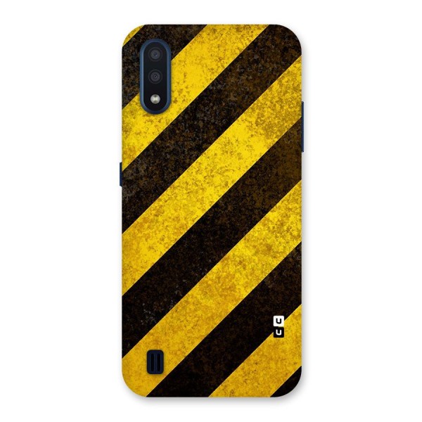 Diagonal Road Pattern Back Case for Galaxy M01