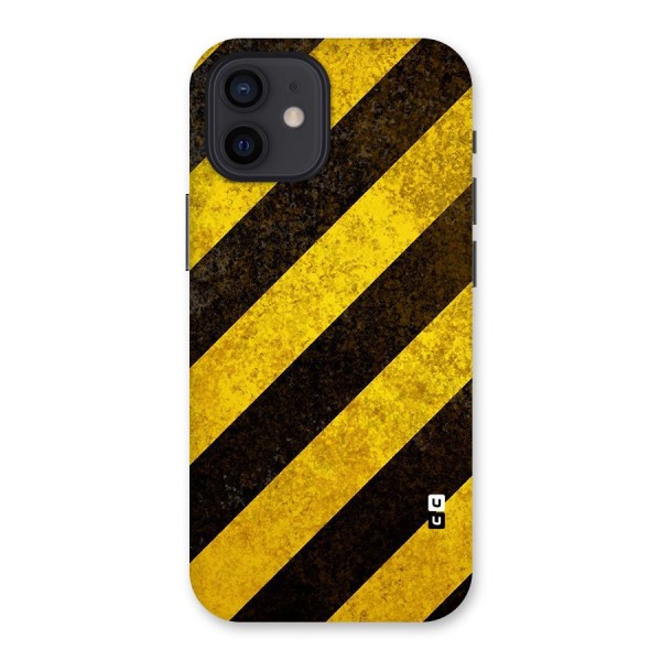 Diagonal Road Pattern Back Case for iPhone 12