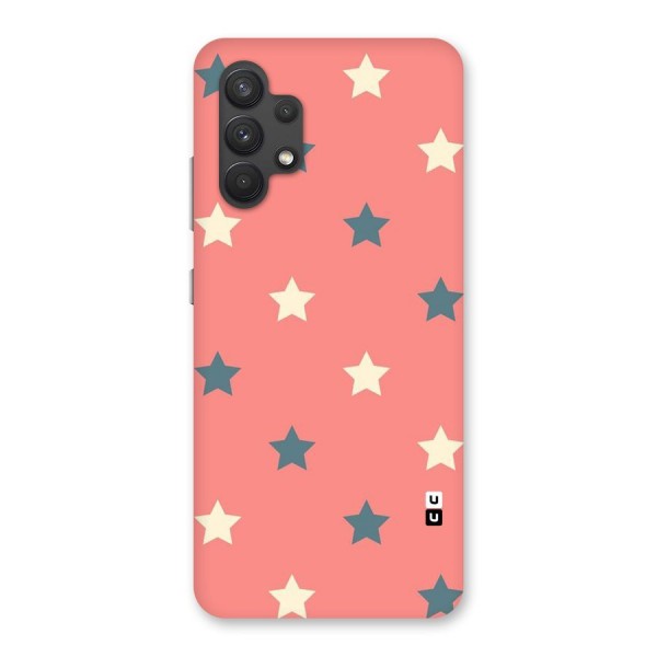 Diagonal Stars Back Case for Galaxy A32