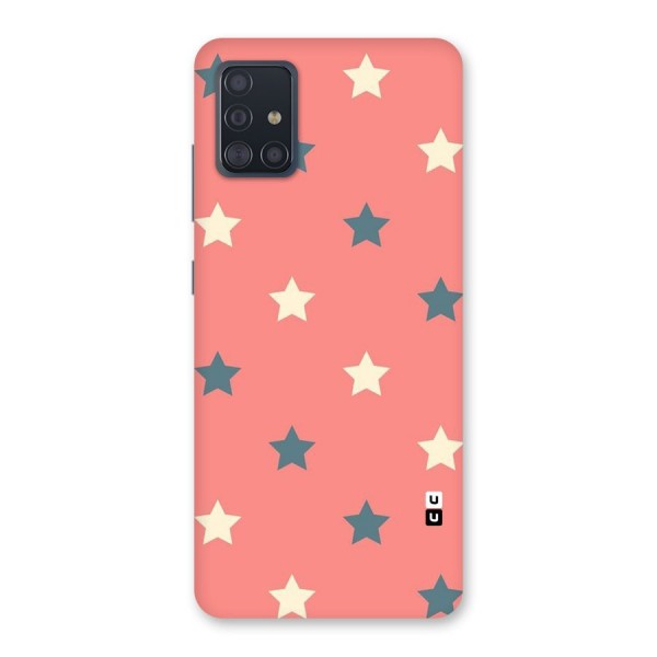 Diagonal Stars Back Case for Galaxy A51