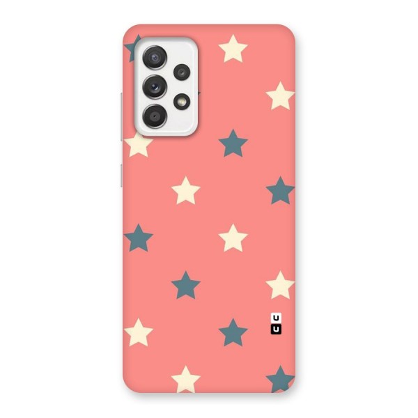 Diagonal Stars Back Case for Galaxy A52