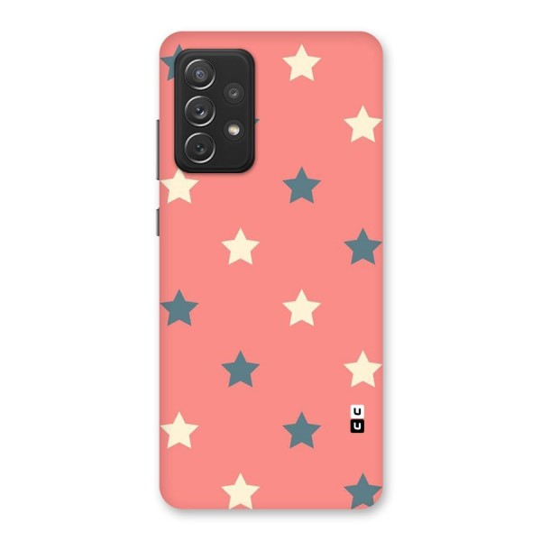 Diagonal Stars Back Case for Galaxy A72