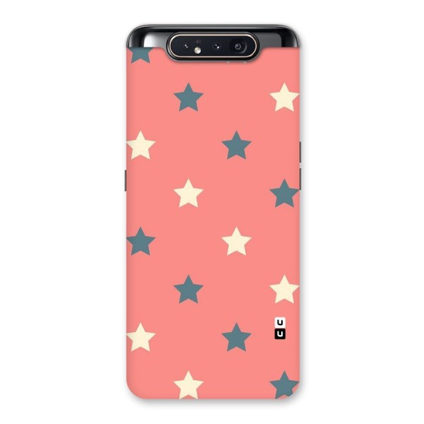 Diagonal Stars Back Case for Galaxy A80