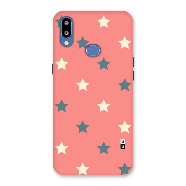 Diagonal Stars Back Case for Galaxy M01s