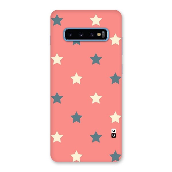 Diagonal Stars Back Case for Galaxy S10 Plus