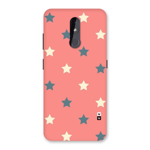 Diagonal Stars Back Case for Nokia 3.2