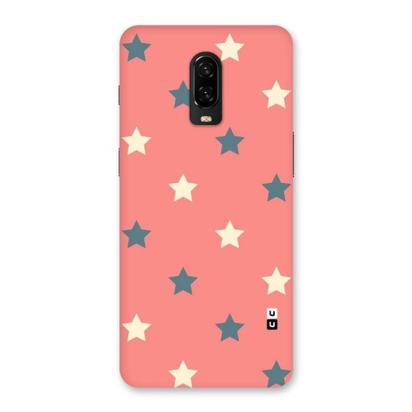 Diagonal Stars Back Case for OnePlus 6T