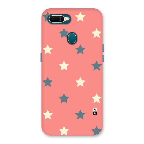 Diagonal Stars Back Case for Oppo A7