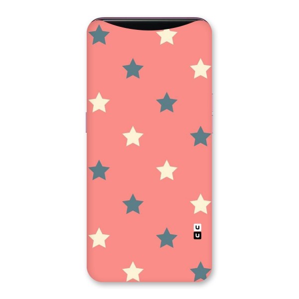 Diagonal Stars Back Case for Oppo Find X