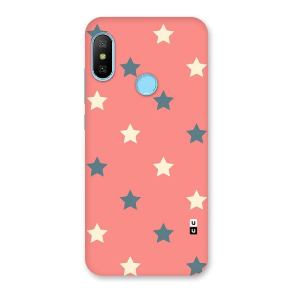 Diagonal Stars Back Case for Redmi 6 Pro