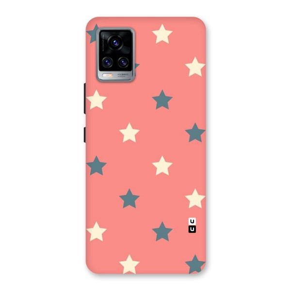 Diagonal Stars Back Case for Vivo V20 Pro