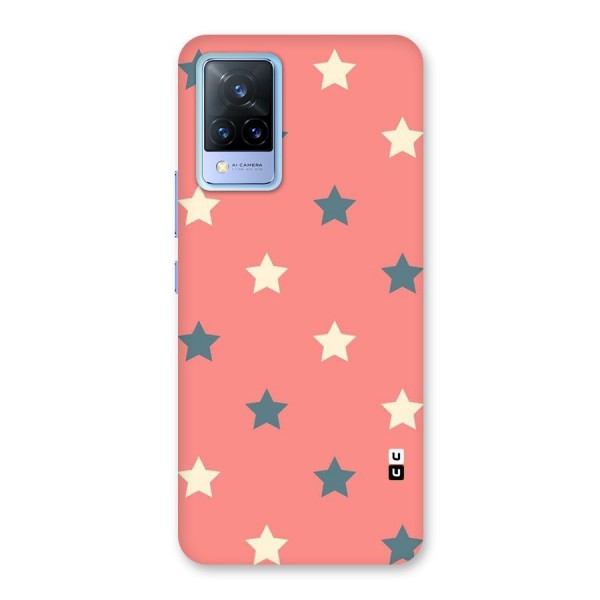 Diagonal Stars Back Case for Vivo V21 5G