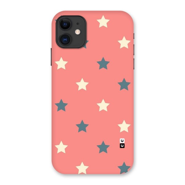 Diagonal Stars Back Case for iPhone 11