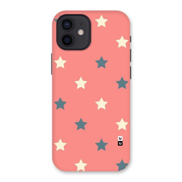 Diagonal Stars Back Case for iPhone 12