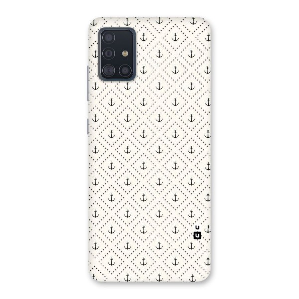 Diamond Anchor Design Back Case for Galaxy A51