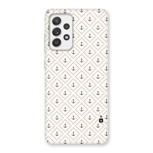 Diamond Anchor Design Back Case for Galaxy A52