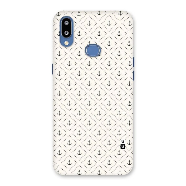 Diamond Anchor Design Back Case for Galaxy M01s