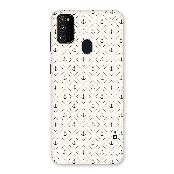 Diamond Anchor Design Back Case for Galaxy M21