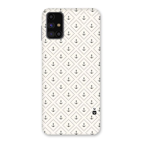 Diamond Anchor Design Back Case for Galaxy M31s