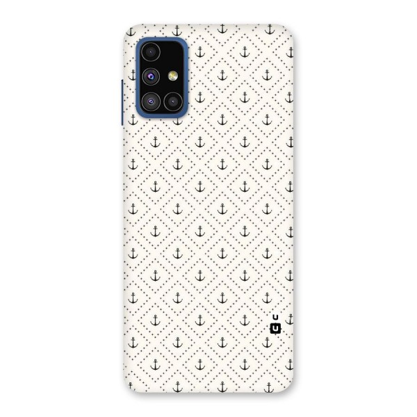 Diamond Anchor Design Back Case for Galaxy M51