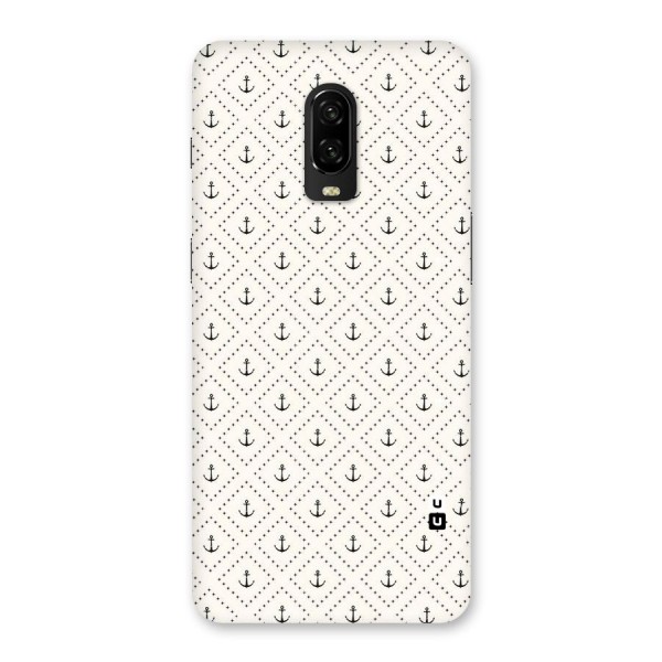 Diamond Anchor Design Back Case for OnePlus 6T