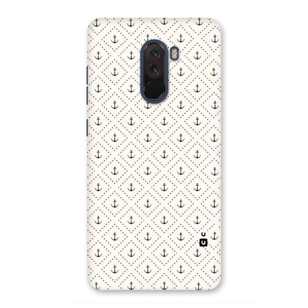 Diamond Anchor Design Back Case for Poco F1