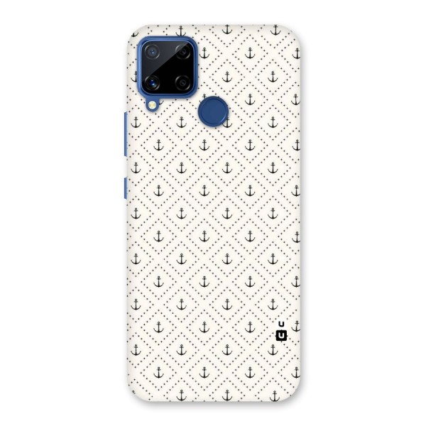 Diamond Anchor Design Back Case for Realme C12