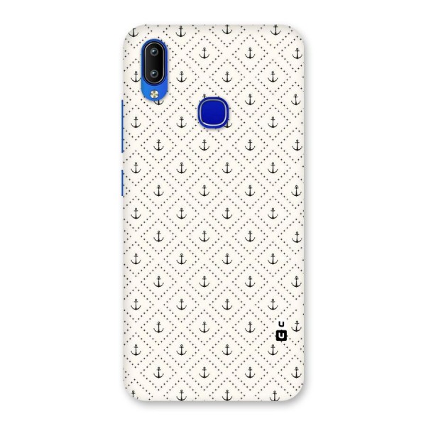 Diamond Anchor Design Back Case for Vivo Y91