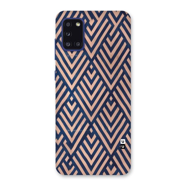 Diamond Blues Back Case for Galaxy A31