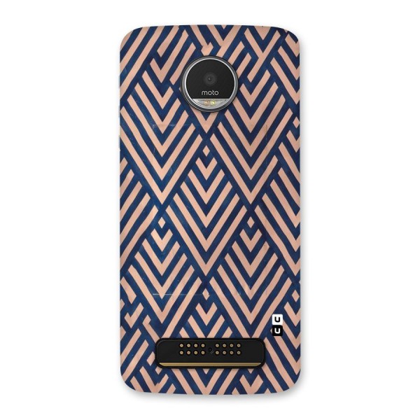 Diamond Blues Back Case for Moto Z Play